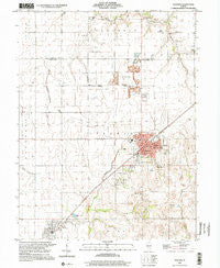 Nokomis Illinois Historical topographic map, 1:24000 scale, 7.5 X 7.5 Minute, Year 1998