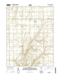 Nokomis SW Illinois Current topographic map, 1:24000 scale, 7.5 X 7.5 Minute, Year 2015