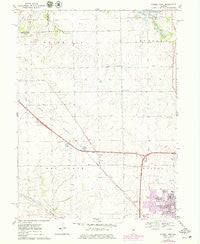 Normal West Illinois Historical topographic map, 1:24000 scale, 7.5 X 7.5 Minute, Year 1970
