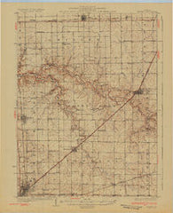 Normal Illinois Historical topographic map, 1:62500 scale, 15 X 15 Minute, Year 1930