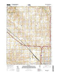 Normal West Illinois Current topographic map, 1:24000 scale, 7.5 X 7.5 Minute, Year 2015