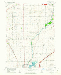 Normantown Illinois Historical topographic map, 1:24000 scale, 7.5 X 7.5 Minute, Year 1962