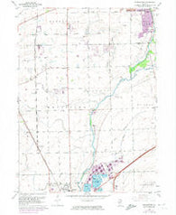 Normantown Illinois Historical topographic map, 1:24000 scale, 7.5 X 7.5 Minute, Year 1962