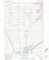 Normantown Illinois Historical topographic map, 1:24000 scale, 7.5 X 7.5 Minute, Year 1962