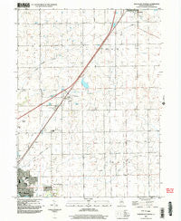 Northeast Pontiac Illinois Historical topographic map, 1:24000 scale, 7.5 X 7.5 Minute, Year 2001