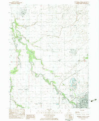 Northwest Pontiac Illinois Historical topographic map, 1:24000 scale, 7.5 X 7.5 Minute, Year 1983