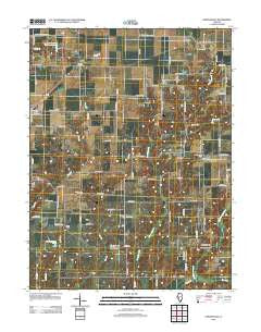 Nortonville Illinois Historical topographic map, 1:24000 scale, 7.5 X 7.5 Minute, Year 2012