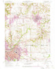 O'Fallon Illinois Historical topographic map, 1:24000 scale, 7.5 X 7.5 Minute, Year 1954