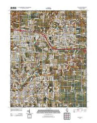 O'Fallon Illinois Historical topographic map, 1:24000 scale, 7.5 X 7.5 Minute, Year 2012