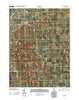 Oakford Illinois Historical topographic map, 1:24000 scale, 7.5 X 7.5 Minute, Year 2012