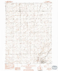 Odell Illinois Historical topographic map, 1:24000 scale, 7.5 X 7.5 Minute, Year 1983