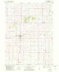 Ohio Illinois Historical topographic map, 1:24000 scale, 7.5 X 7.5 Minute, Year 1982
