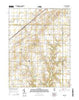 Ohlman Illinois Current topographic map, 1:24000 scale, 7.5 X 7.5 Minute, Year 2015
