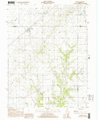 Ohlman Illinois Historical topographic map, 1:24000 scale, 7.5 X 7.5 Minute, Year 1998