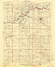 Okawville Illinois Historical topographic map, 1:62500 scale, 15 X 15 Minute, Year 1910