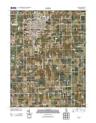 Olney Illinois Historical topographic map, 1:24000 scale, 7.5 X 7.5 Minute, Year 2012