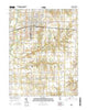 Olney Illinois Current topographic map, 1:24000 scale, 7.5 X 7.5 Minute, Year 2015