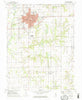 Olney Illinois Historical topographic map, 1:24000 scale, 7.5 X 7.5 Minute, Year 1971
