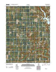 Omega Illinois Historical topographic map, 1:24000 scale, 7.5 X 7.5 Minute, Year 2012