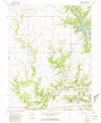 Omega Illinois Historical topographic map, 1:24000 scale, 7.5 X 7.5 Minute, Year 1965