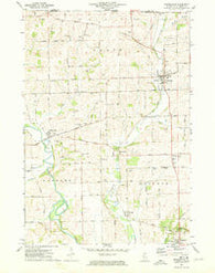 Orangeville Illinois Historical topographic map, 1:24000 scale, 7.5 X 7.5 Minute, Year 1971