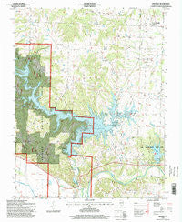 Oraville Illinois Historical topographic map, 1:24000 scale, 7.5 X 7.5 Minute, Year 1996