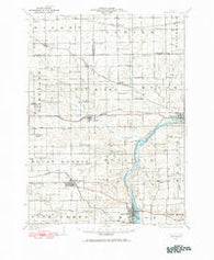 Oregon Illinois Historical topographic map, 1:62500 scale, 15 X 15 Minute, Year 1922