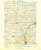 Oregon Illinois Historical topographic map, 1:62500 scale, 15 X 15 Minute, Year 1924