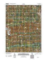 Orion Illinois Historical topographic map, 1:24000 scale, 7.5 X 7.5 Minute, Year 2012