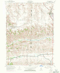 Orion Illinois Historical topographic map, 1:24000 scale, 7.5 X 7.5 Minute, Year 1953