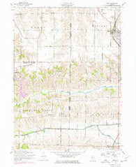 Orion Illinois Historical topographic map, 1:24000 scale, 7.5 X 7.5 Minute, Year 1953