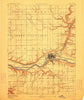 Ottawa Illinois Historical topographic map, 1:62500 scale, 15 X 15 Minute, Year 1892