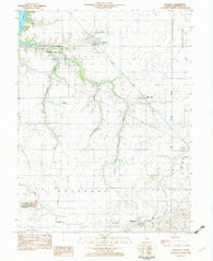 Owaneco Illinois Historical topographic map, 1:24000 scale, 7.5 X 7.5 Minute, Year 1982