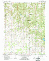 Paducah NE Illinois Historical topographic map, 1:24000 scale, 7.5 X 7.5 Minute, Year 1967