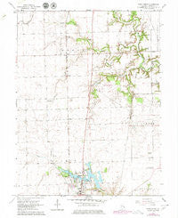Paris North Illinois Historical topographic map, 1:24000 scale, 7.5 X 7.5 Minute, Year 1966