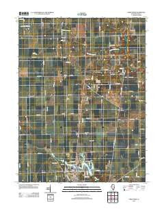 Paris North Illinois Historical topographic map, 1:24000 scale, 7.5 X 7.5 Minute, Year 2012