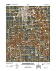 Paris South Illinois Historical topographic map, 1:24000 scale, 7.5 X 7.5 Minute, Year 2012