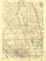Park Ridge Illinois Historical topographic map, 1:24000 scale, 7.5 X 7.5 Minute, Year 1929