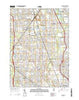 Park Ridge Illinois Current topographic map, 1:24000 scale, 7.5 X 7.5 Minute, Year 2015