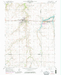 Pawnee Illinois Historical topographic map, 1:24000 scale, 7.5 X 7.5 Minute, Year 1964