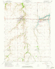 Pawnee Illinois Historical topographic map, 1:24000 scale, 7.5 X 7.5 Minute, Year 1964