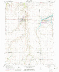 Pawnee Illinois Historical topographic map, 1:24000 scale, 7.5 X 7.5 Minute, Year 1964