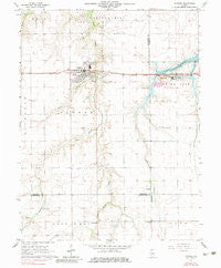 Pawnee Illinois Historical topographic map, 1:24000 scale, 7.5 X 7.5 Minute, Year 1964