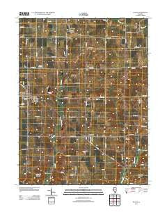 Payson Illinois Historical topographic map, 1:24000 scale, 7.5 X 7.5 Minute, Year 2012