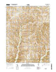 Payson Illinois Current topographic map, 1:24000 scale, 7.5 X 7.5 Minute, Year 2015