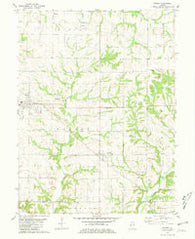 Payson Illinois Historical topographic map, 1:24000 scale, 7.5 X 7.5 Minute, Year 1981