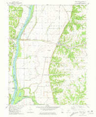 Pearl East Illinois Historical topographic map, 1:24000 scale, 7.5 X 7.5 Minute, Year 1980