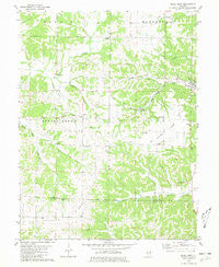 Pearl West Illinois Historical topographic map, 1:24000 scale, 7.5 X 7.5 Minute, Year 1980