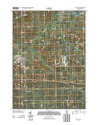 Pecatonica Illinois Historical topographic map, 1:24000 scale, 7.5 X 7.5 Minute, Year 2012