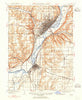 Peoria Illinois Historical topographic map, 1:62500 scale, 15 X 15 Minute, Year 1927